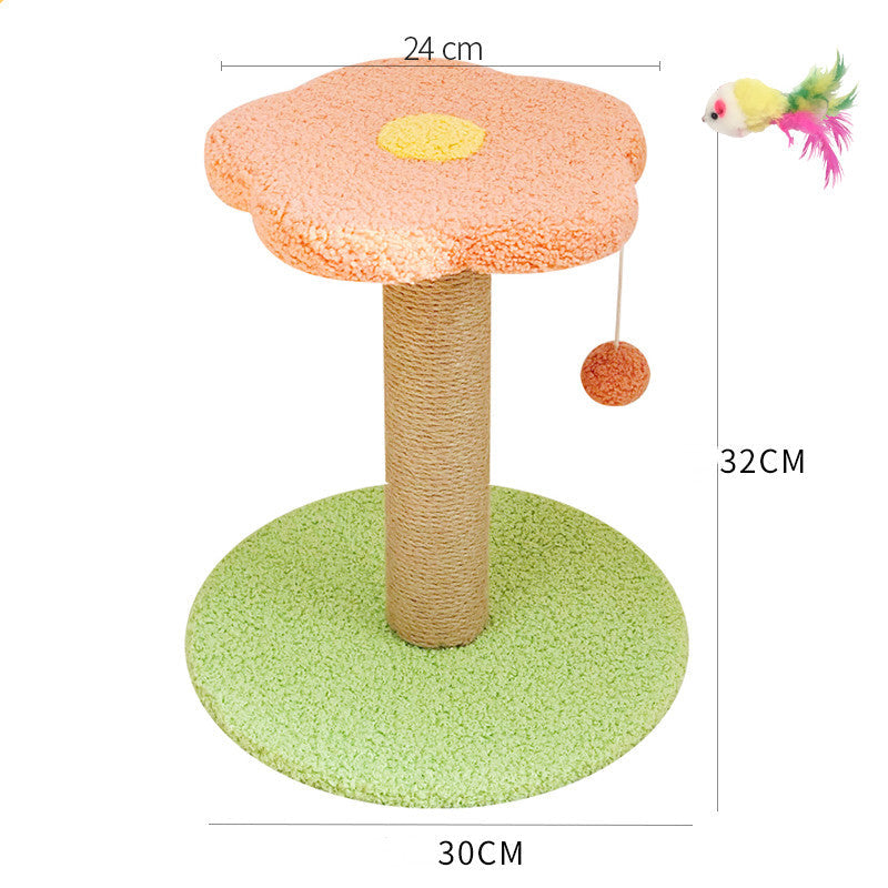 Interactive Pet Claw Grinding And Teasing Play Toy: The Ultimate Playtime Solution for Your Feline Friends